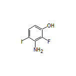 3-Amino-2-fluoro-4-iodophenol