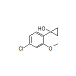 1-(4-Chloro-2-methoxyphenyl)cyclopropanol