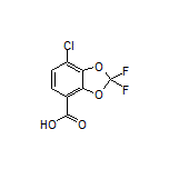 7-Chloro-2,2-difluorobenzo[d][1,3]dioxole-4-carboxylic Acid