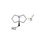 [(2R,7aS)-2-(Methylthio)hexahydro-1H-pyrrolizin-7a-yl]methanol