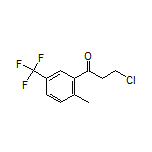 3-Chloro-1-[2-methyl-5-(trifluoromethyl)phenyl]-1-propanone