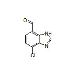 4-Chloro-1H-benzo[d]imidazole-7-carbaldehyde