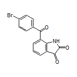 7-(4-Bromobenzoyl)indoline-2,3-dione