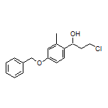 1-[4-(Benzyloxy)-2-methylphenyl]-3-chloro-1-propanol
