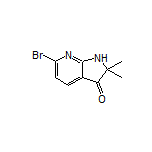 6-Bromo-2,2-dimethyl-7-azaindole-3(2H)-one