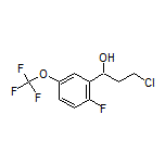 3-Chloro-1-[2-fluoro-5-(trifluoromethoxy)phenyl]-1-propanol