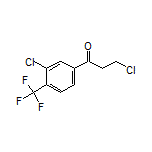 3-Chloro-1-[3-chloro-4-(trifluoromethyl)phenyl]-1-propanone
