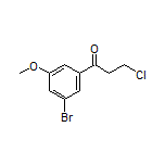 1-(3-Bromo-5-methoxyphenyl)-3-chloro-1-propanone