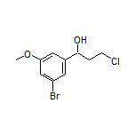 1-(3-Bromo-5-methoxyphenyl)-3-chloro-1-propanol