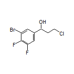 1-(3-Bromo-4,5-difluorophenyl)-3-chloro-1-propanol