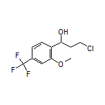 3-Chloro-1-[2-methoxy-4-(trifluoromethyl)phenyl]-1-propanol