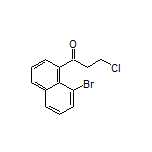 1-(8-Bromo-1-naphthyl)-3-chloro-1-propanone