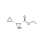 Ethyl (2R,3R)-3-Cyclopropylaziridine-2-carboxylate