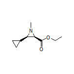Ethyl (2R,3R)-3-Cyclopropyl-1-methylaziridine-2-carboxylate