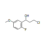 3-Chloro-1-(2-fluoro-5-methoxyphenyl)-1-propanol