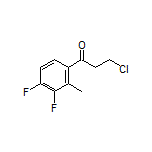 3-Chloro-1-(3,4-difluoro-2-methylphenyl)-1-propanone