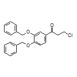 1-[3,4-Bis(benzyloxy)phenyl]-3-chloro-1-propanone