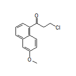 3-Chloro-1-(6-methoxy-1-naphthyl)-1-propanone
