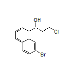 1-(7-Bromo-1-naphthyl)-3-chloro-1-propanol