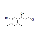 1-(5-Bromo-2,4-difluorophenyl)-3-chloro-1-propanol