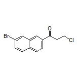 1-(7-Bromo-2-naphthyl)-3-chloro-1-propanone