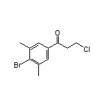 1-(4-Bromo-3,5-dimethylphenyl)-3-chloro-1-propanone