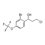 1-[2-Bromo-4-(trifluoromethoxy)phenyl]-3-chloro-1-propanol