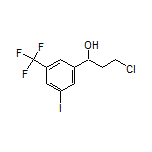3-Chloro-1-[3-iodo-5-(trifluoromethyl)phenyl]-1-propanol