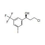 (S)-3-Chloro-1-[3-iodo-5-(trifluoromethyl)phenyl]-1-propanol