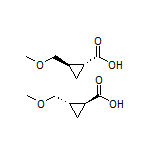 trans-2-(Methoxymethyl)cyclopropanecarboxylic Acid