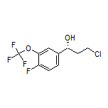 (R)-3-Chloro-1-[4-fluoro-3-(trifluoromethoxy)phenyl]-1-propanol