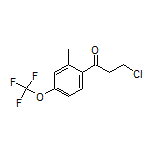 3-Chloro-1-[2-methyl-4-(trifluoromethoxy)phenyl]-1-propanone