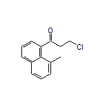 3-Chloro-1-(8-methyl-1-naphthyl)-1-propanone