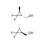 (trans-2,2-Difluoro-3-methylcyclopropyl)methanol