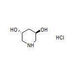 (3R,5R)-Piperidine-3,5-diol Hydrochloride