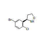 (R)-3-(5-Bromo-2-chlorophenyl)isoxazolidine