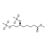 Methyl (S)-6,8-Bis[(methylsulfonyl)oxy]octanoate