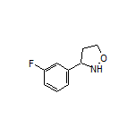 3-(3-Fluorophenyl)isoxazolidine