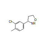 3-(3-Chloro-4-methylphenyl)isoxazolidine