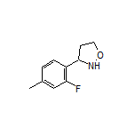 3-(2-Fluoro-4-methylphenyl)isoxazolidine