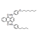 1-[[4-(Octyloxy)phenyl]amino]-4-[(4-pentylphenyl)amino]anthracene-9,10-dione