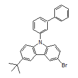 9-(3-Biphenylyl)-3-bromo-6-(tert-butyl)-9H-carbazole