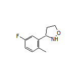 3-(5-Fluoro-2-methylphenyl)isoxazolidine