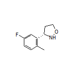 (S)-3-(5-Fluoro-2-methylphenyl)isoxazolidine