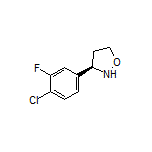 (R)-3-(4-Chloro-3-fluorophenyl)isoxazolidine