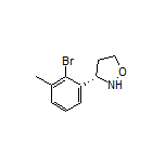 (S)-3-(2-Bromo-3-methylphenyl)isoxazolidine