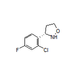 (S)-3-(2-Chloro-4-fluorophenyl)isoxazolidine