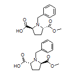 (2S,5S)-rel-1-Benzyl-5-(methoxycarbonyl)pyrrolidine-2-carboxylic Acid