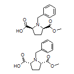 (2S,5R)-rel-1-Benzyl-5-(methoxycarbonyl)pyrrolidine-2-carboxylic Acid