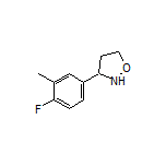 3-(4-Fluoro-3-methylphenyl)isoxazolidine